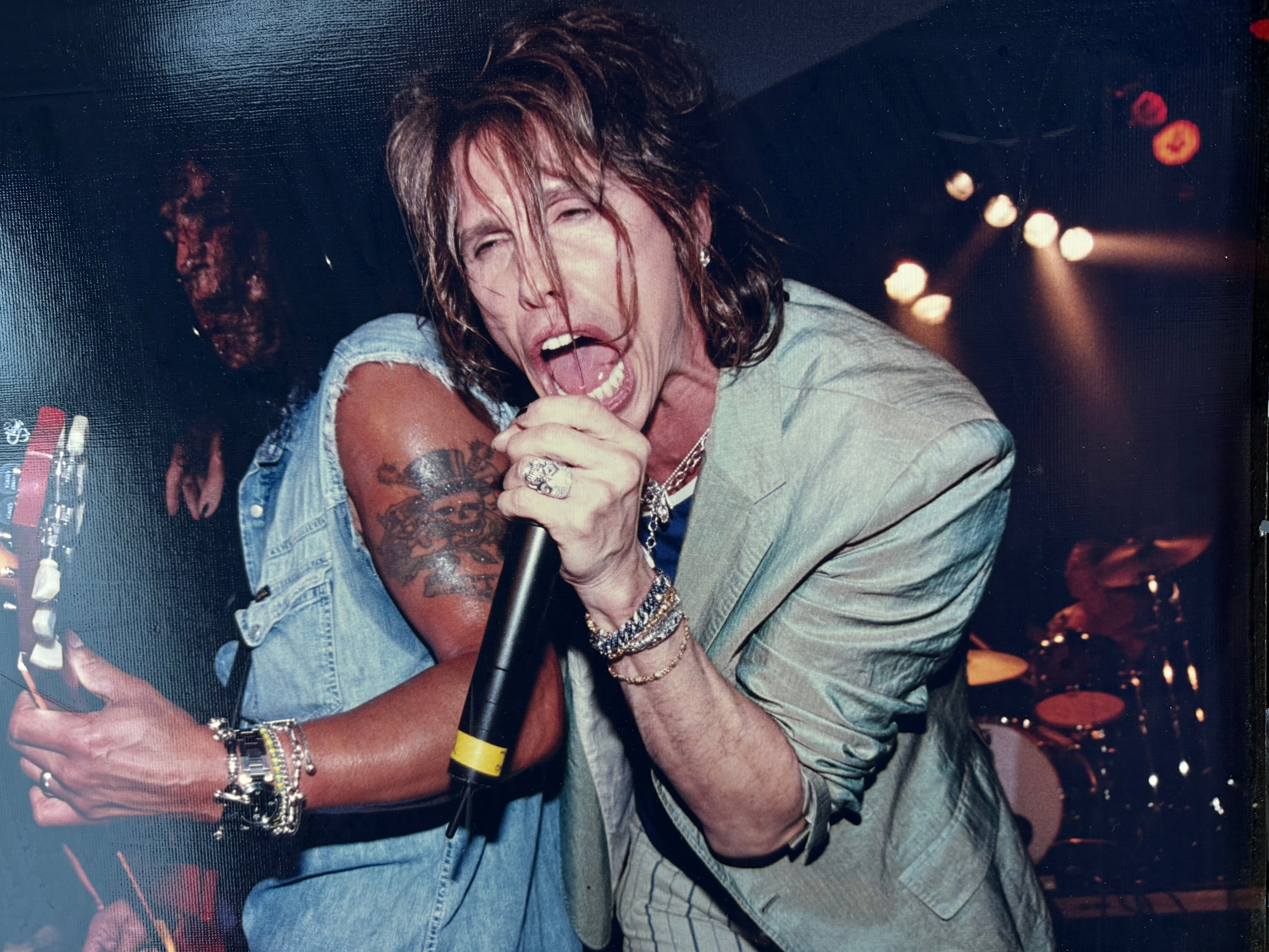 KARL LARSEN-SLASH + STEVEN TYLER