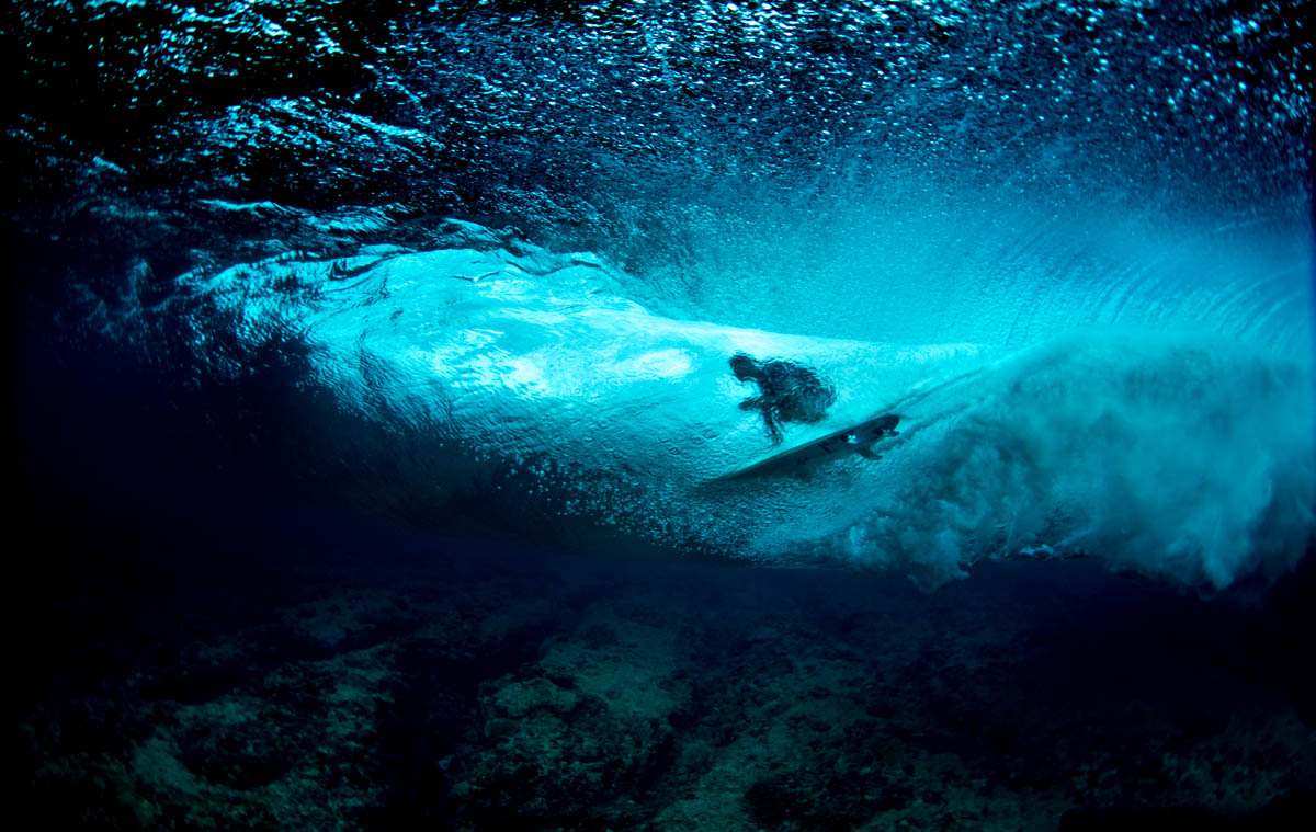 Right middle/ THREADING THE NEEDLE/KAUAI SURFER RYDER GUEST/SOU